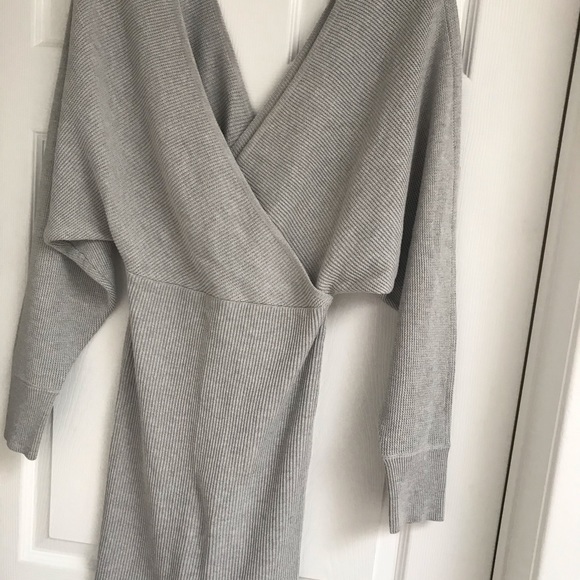 DYNAMITE V-neck Dress - Picture 2 of 3